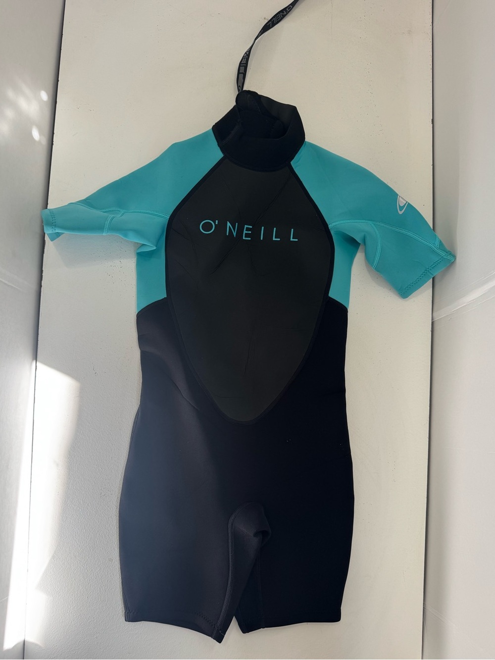 O'Neill Youth Reactor-2 2mm Back Zip Short Sleeve Spring Wetsuit - Size 12
